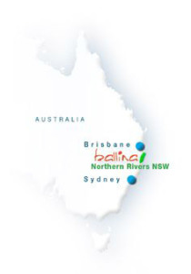 Ballina Location Map